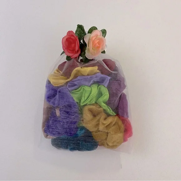 A Dozen Hair Scrunchies - Picture 1 of 9